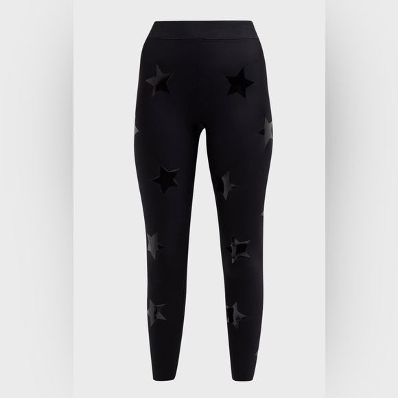 ULTRACOR Lux Knockout Star-Print Ankle Leggings size M - Picture 4 of 8